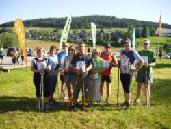 Neun Engstlatter beim Nordic-Walking-Gipfel in Breitnau