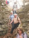 Ein Ziel der Wanderung am 14. April 2013 waren die Uracher Höllenlöcher