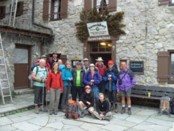 Anstrengende Bergtour im Karwendelgebirge im August 2013