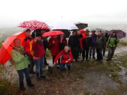 Wanderung im Remstal bei Dauerregen