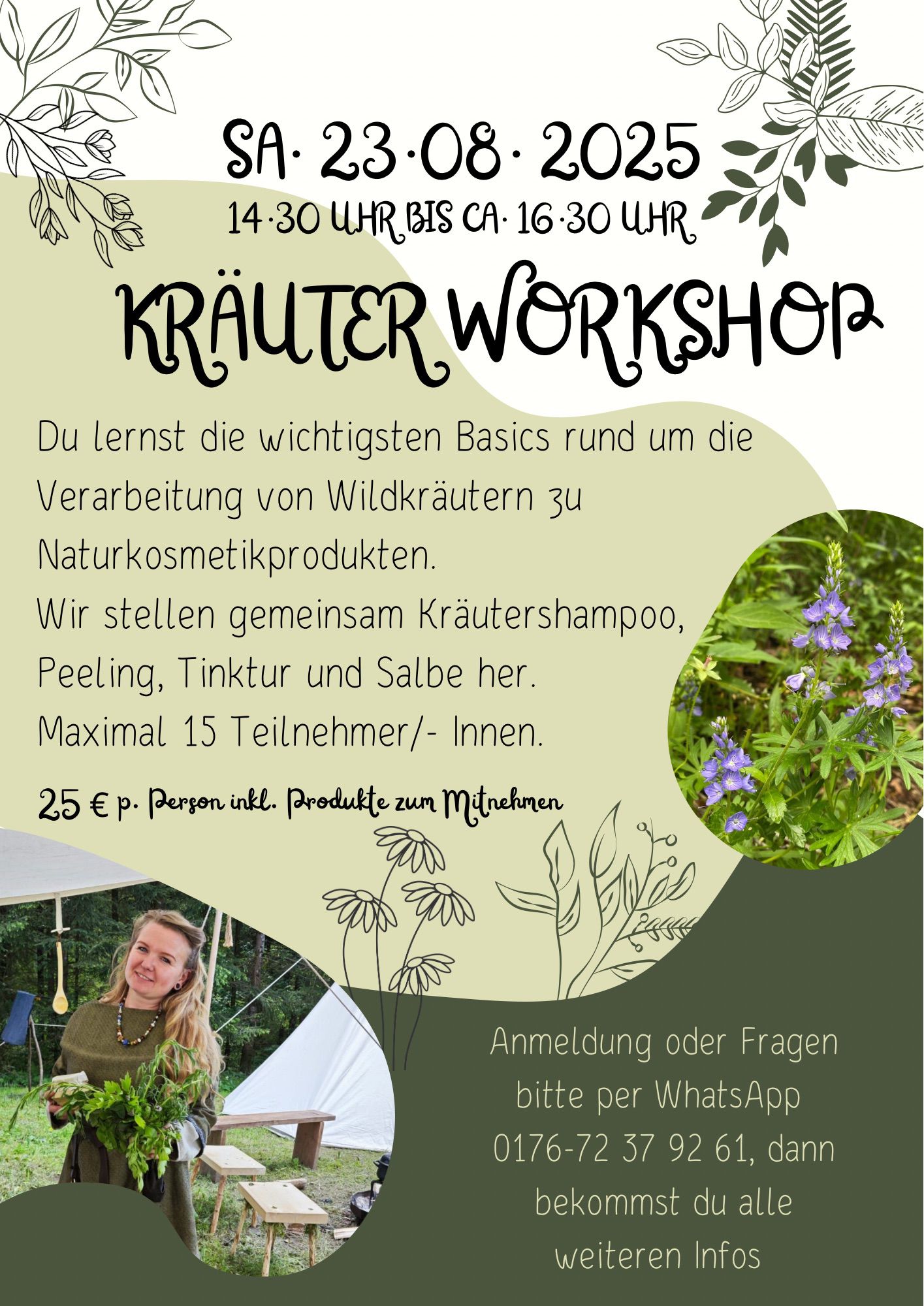 Kräuterworkshop von Jessica Lange